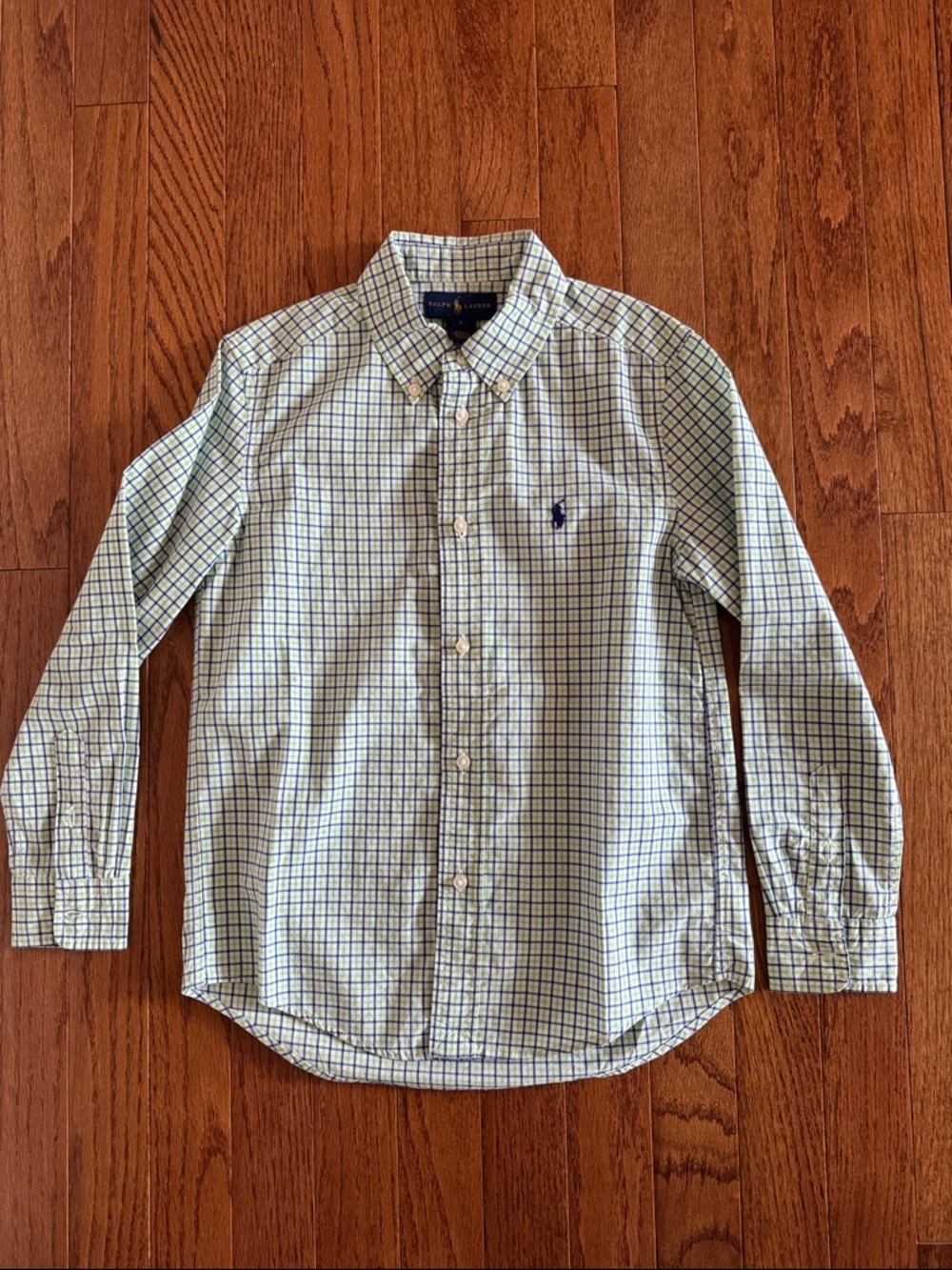 🎉Ralph Lauren🎉- Long-Sleeve Button-Down Shirt(Size 7)